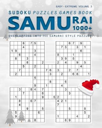 Samurai Sudoku Puzzle Levels Easy to Extreme