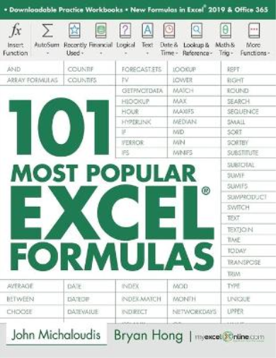 101 Most Popular Excel Formulas