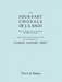 Four-Part Chorals of J.S. Bach. (Volumes 1 and 2 in One Book). With German Text and English Translations. (Facsimile 1929) (with Music).