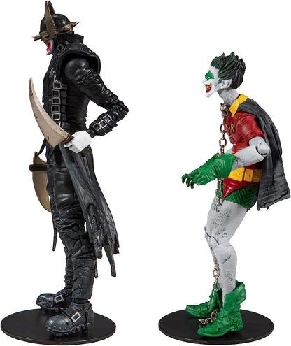 McFarlane TM15456 DC Collector Multipack-Batman WHO Laughs W/Robins of EARTH-22, Multicolor Single