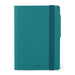 Legami Small Weekly Diary 12 Months, January 2024 to December 2024, Elastic Closure, Monthly Planner January 2025, Final Pocket, Address Book, 9.5 x 13.5 cm, Malachite Green