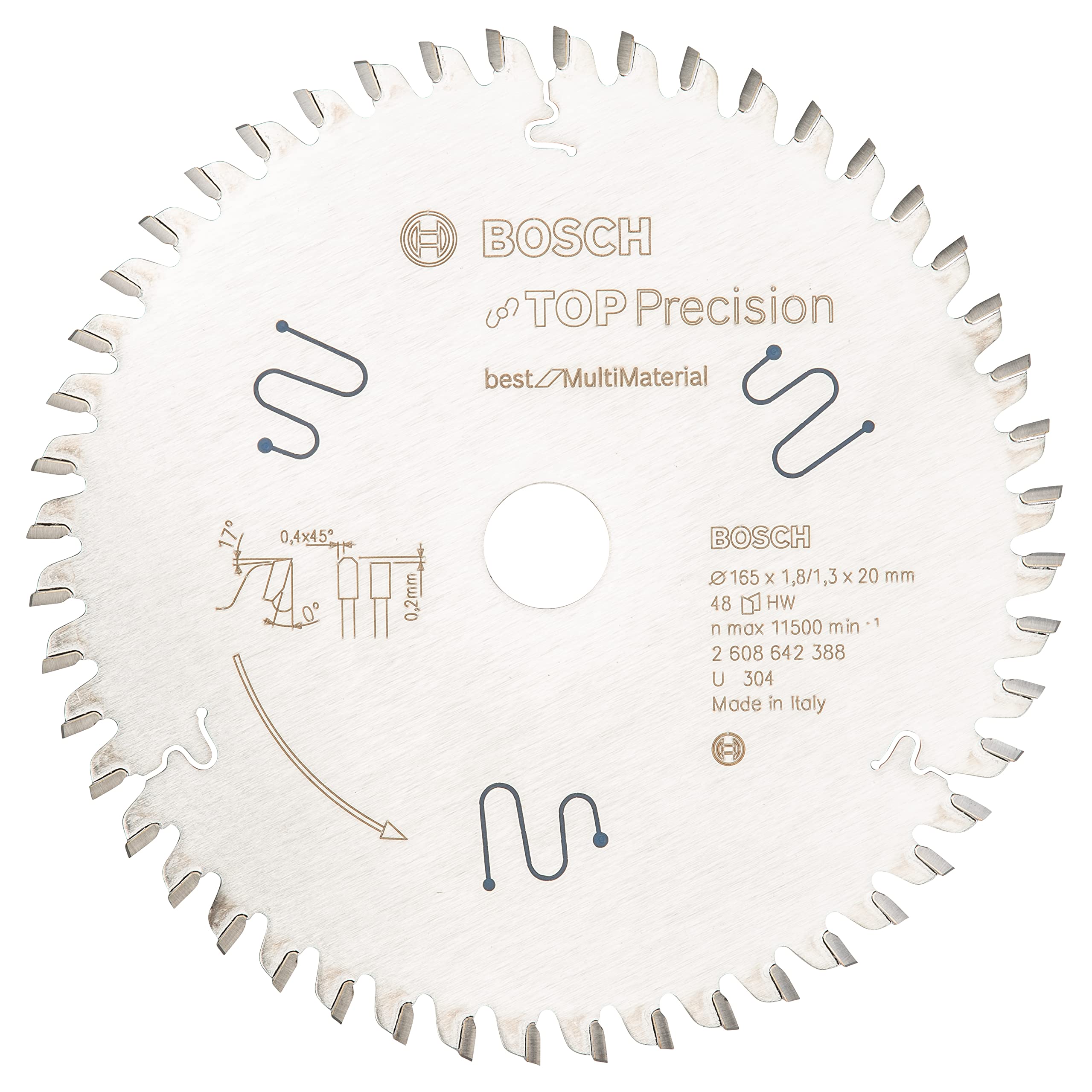 BOSCH Best for Multi Material Kreissageblatt 165,0