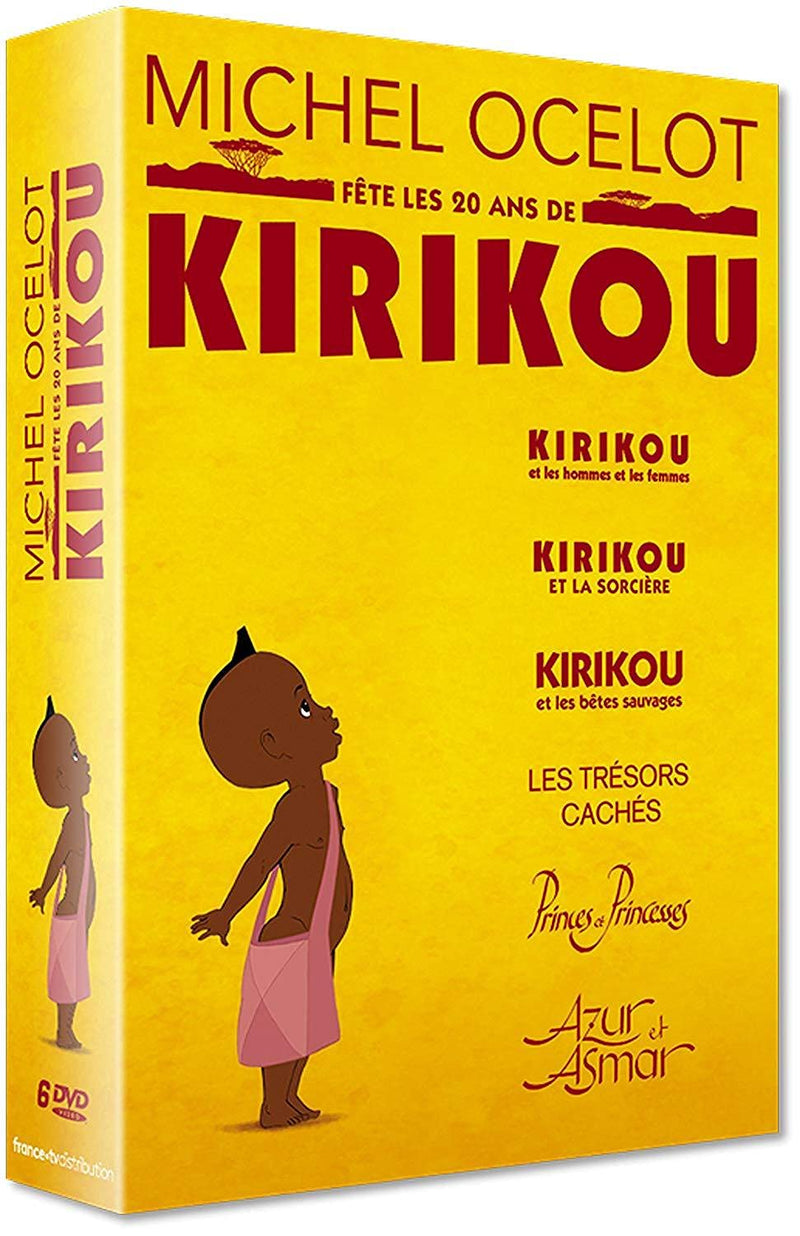 Michel ocelot fête les 20 ans de kirikou - coffret 6 films