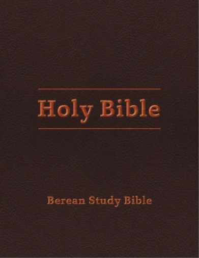 Berean Study Bible (Burgundy Leatherlike)