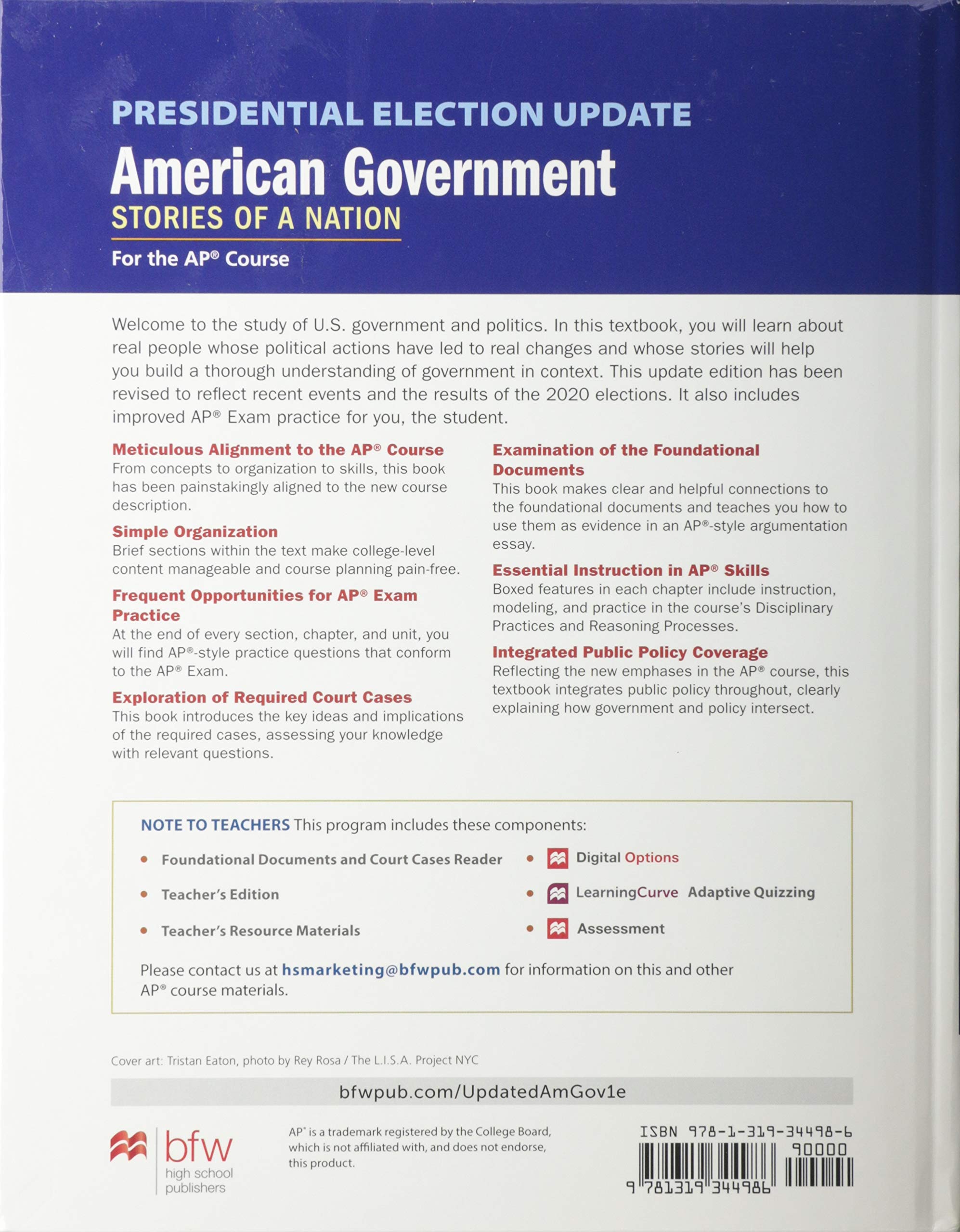 Presidential Election Update American Government: Stories of a Nation