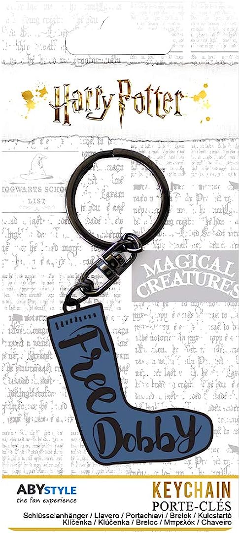 HARRY POTTER - Keychain Dobbys sock X4