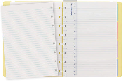 Filofax A5 refillable Notebook Lemon
