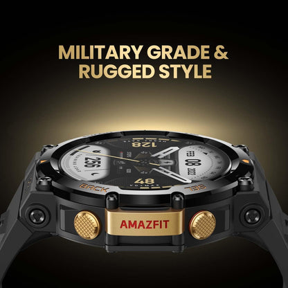Amazfit T-Rex 2 3.53 cm (1.39") AMOLED 47 mm Black, Green GPS (satellite)
