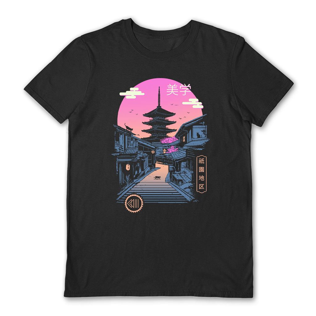 VINCENT TRINIDAD (PAGODA WAVE AESTHETICS) BLACK UNISEX T-SHIRT SMALL