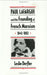 Paul Lafargue and the Founding of French Marxism, 1842–1882