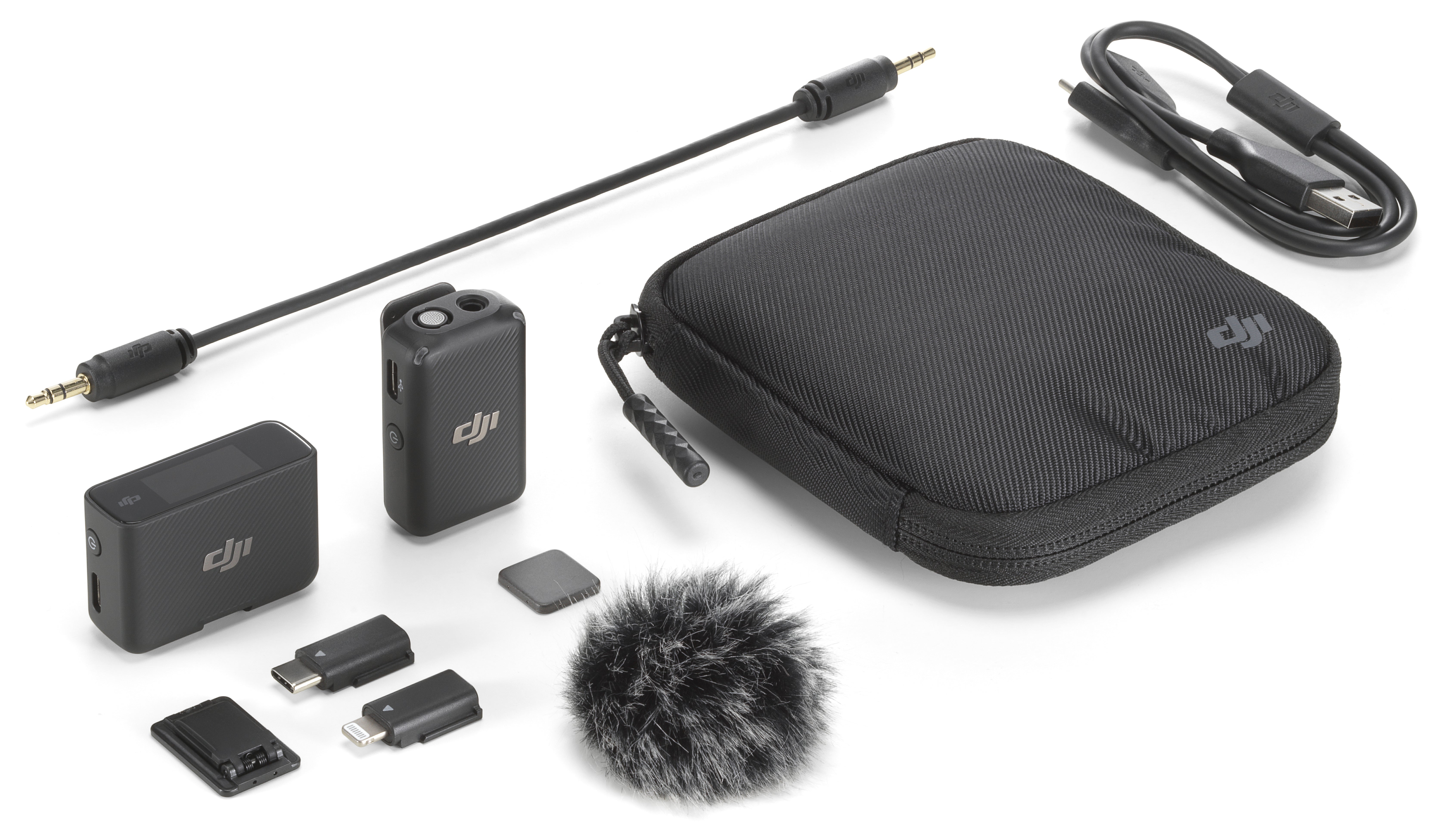 DJI AST01 Black Lavalier/Lapel microphone