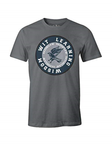 HARRY POTTER - T-Shirt Ravenclaw ROUND Wit Learnin