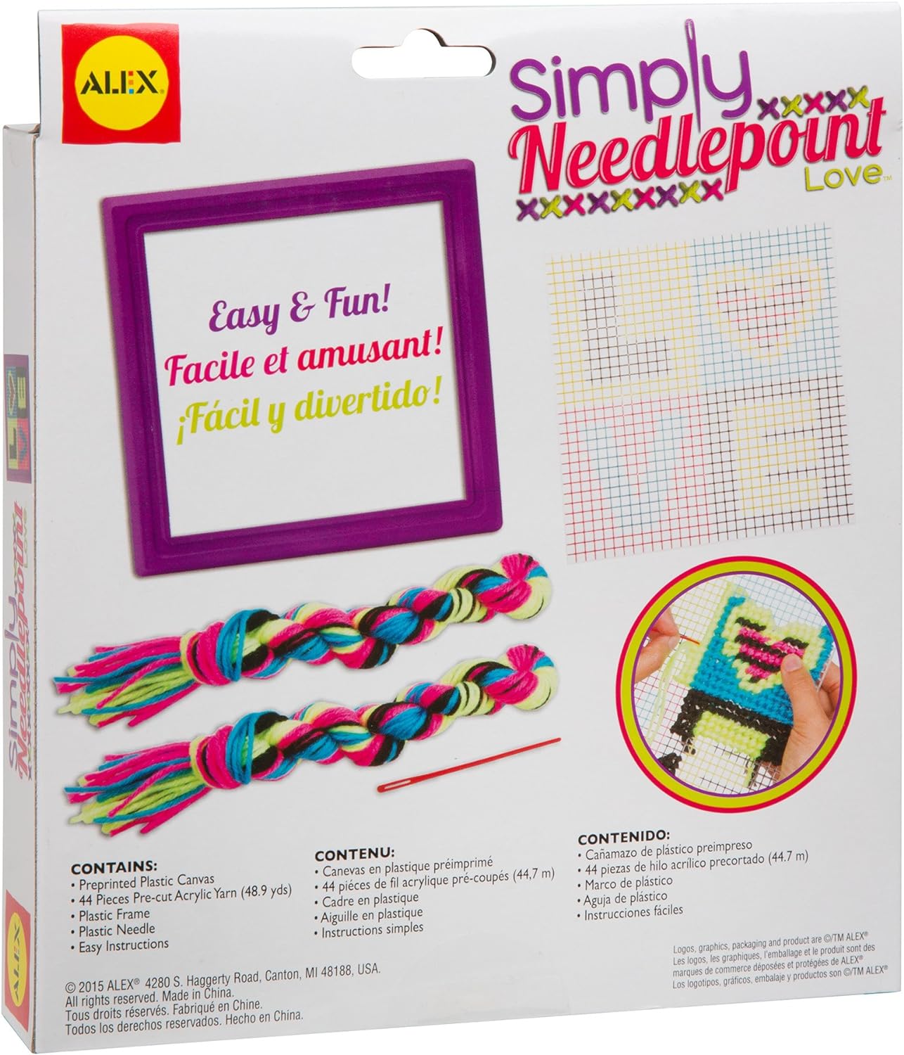 Alex Toys: Fai Da Te - Simply Needlepoint Love
