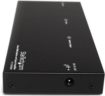 StarTech.com 2-port HDMI splitter and signal amplifier