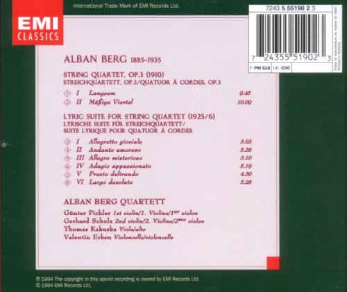 Streichquartett / Lyrische Suite