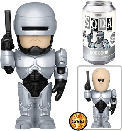 Funko Vinyl SODA: Robocop - Robocop w/chase, Collectible Action Vinyl Figure - 61664