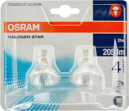 Halogen-Reflector - Decostar - Gu4 - 201Im - 20W - 2 Stueck
