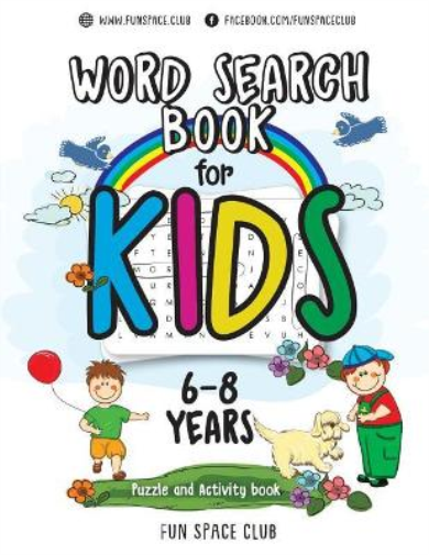 Word Search Books for Kids 6-8