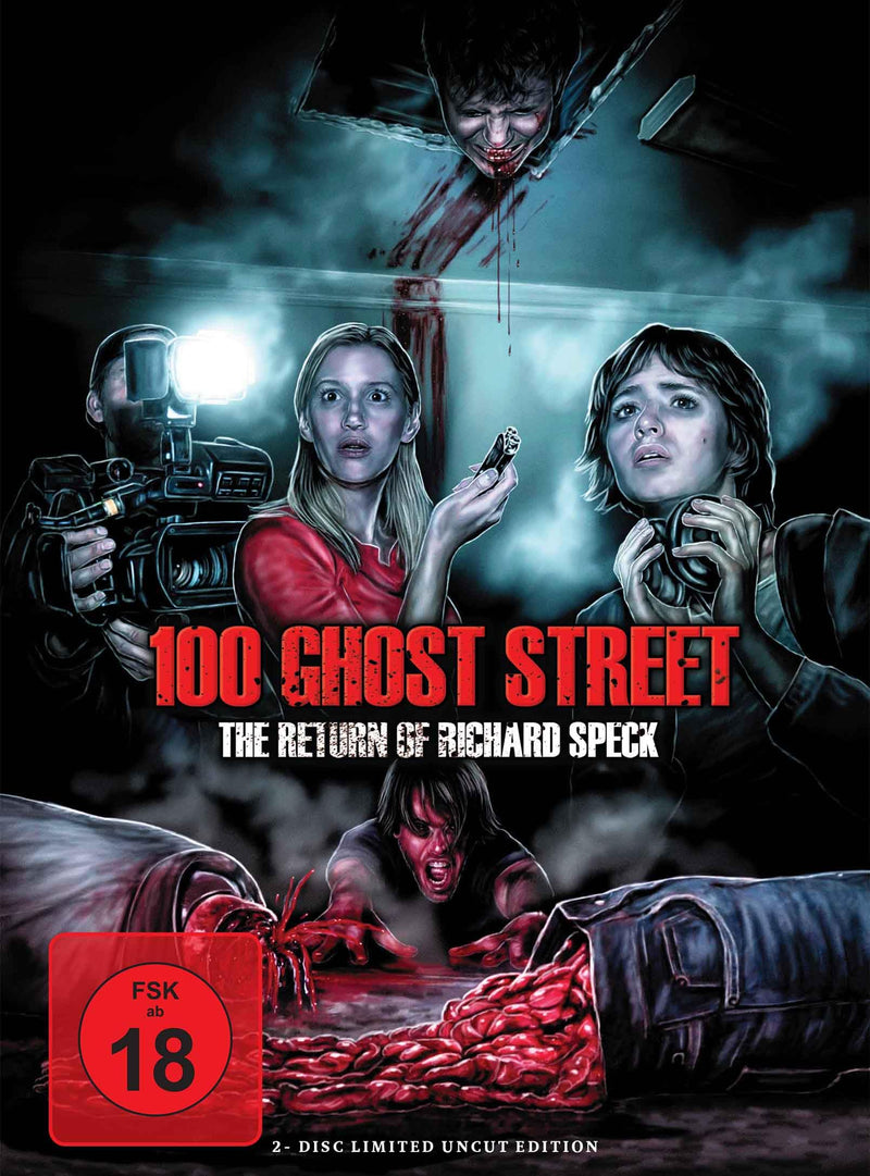 100 Ghost Street - The Return of Richard Speck - Uncut - Mediabook - Cover A (Blu-ray + DVD)