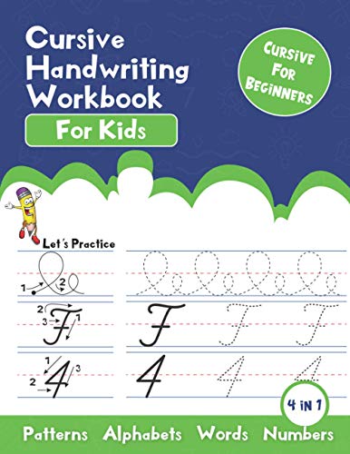 Cursive Handwriting Workbook for kids