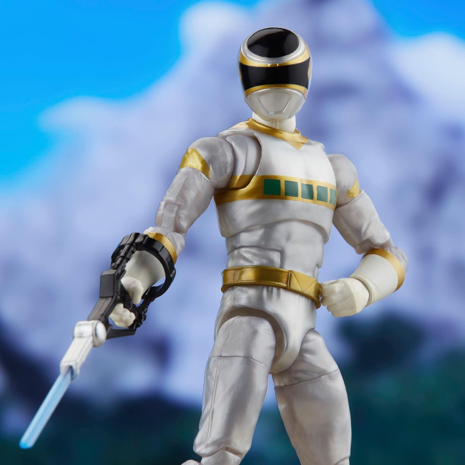 Power Rangers Lightning Collection In Space Silver Ranger 15 CM Action Figure, Multicolor, F8206