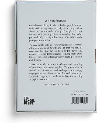The School Of Life - Emotional Barometer - Card Set