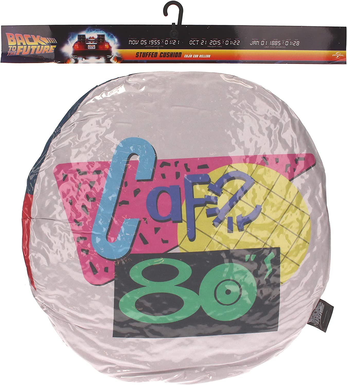CAFE 80 ROUND CUSHION BACK TO THE FUTURE VACUUM PACKAGING
