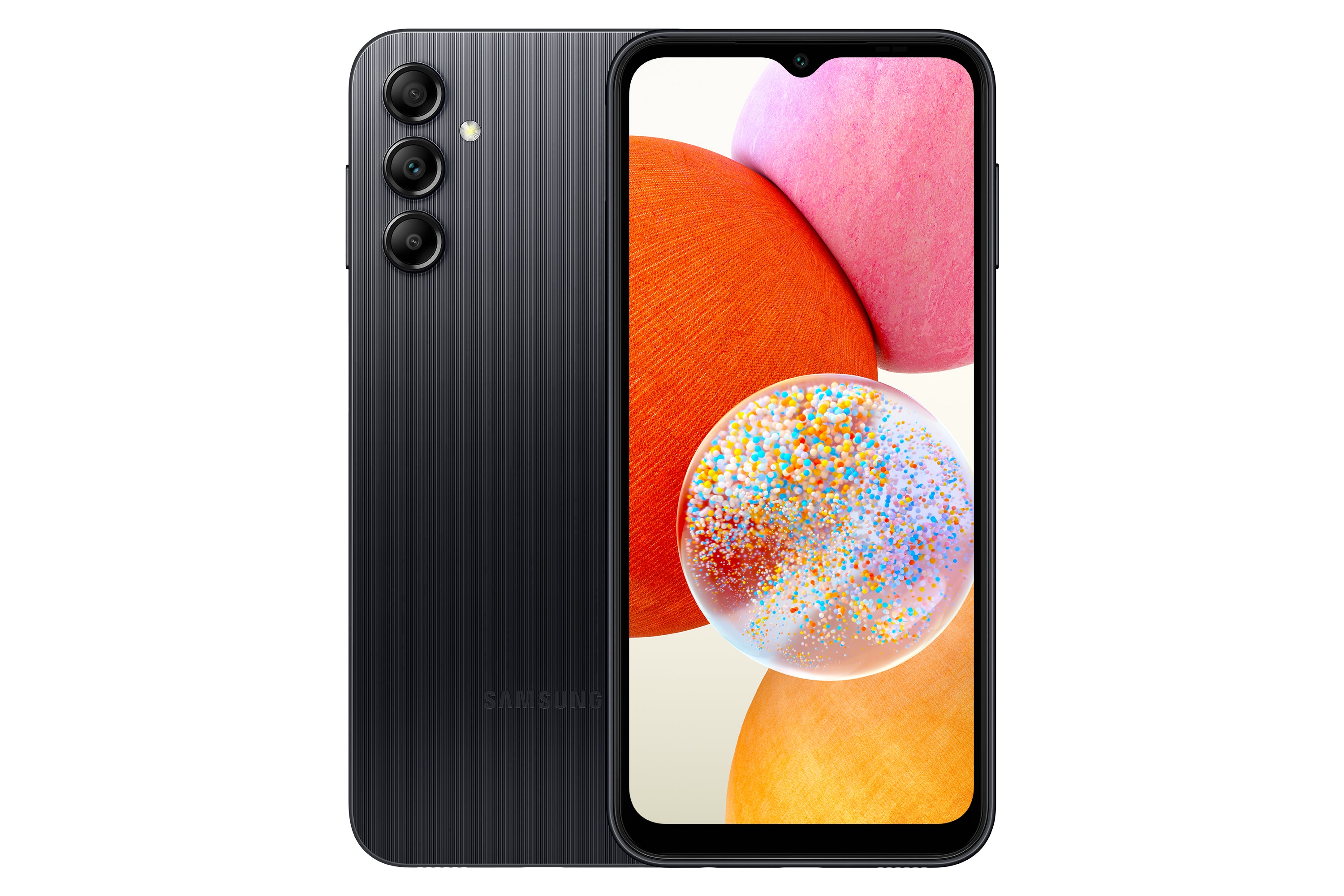 Smartphone Samsung A14 Sm-A145R Black 6,6`` 4 Gb Ram 128 Gb