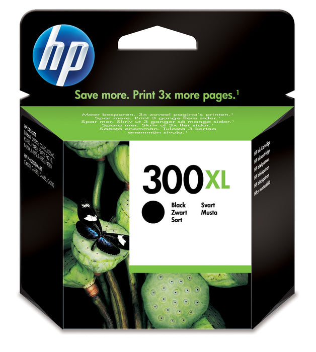 Original Ink Cartridge Hp 300Xl Black