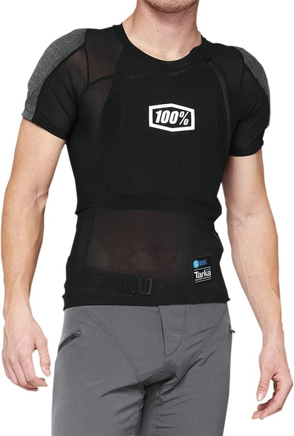 100% Tarka Short Sleeve Black XXL
