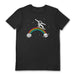 SPACEY GRACEY (SPACE SKATER BOY) BLACK UNISEX T-SHIRT