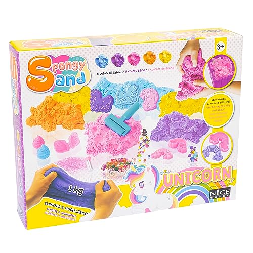 Nice: Spongy Sand Playset Unicorno
