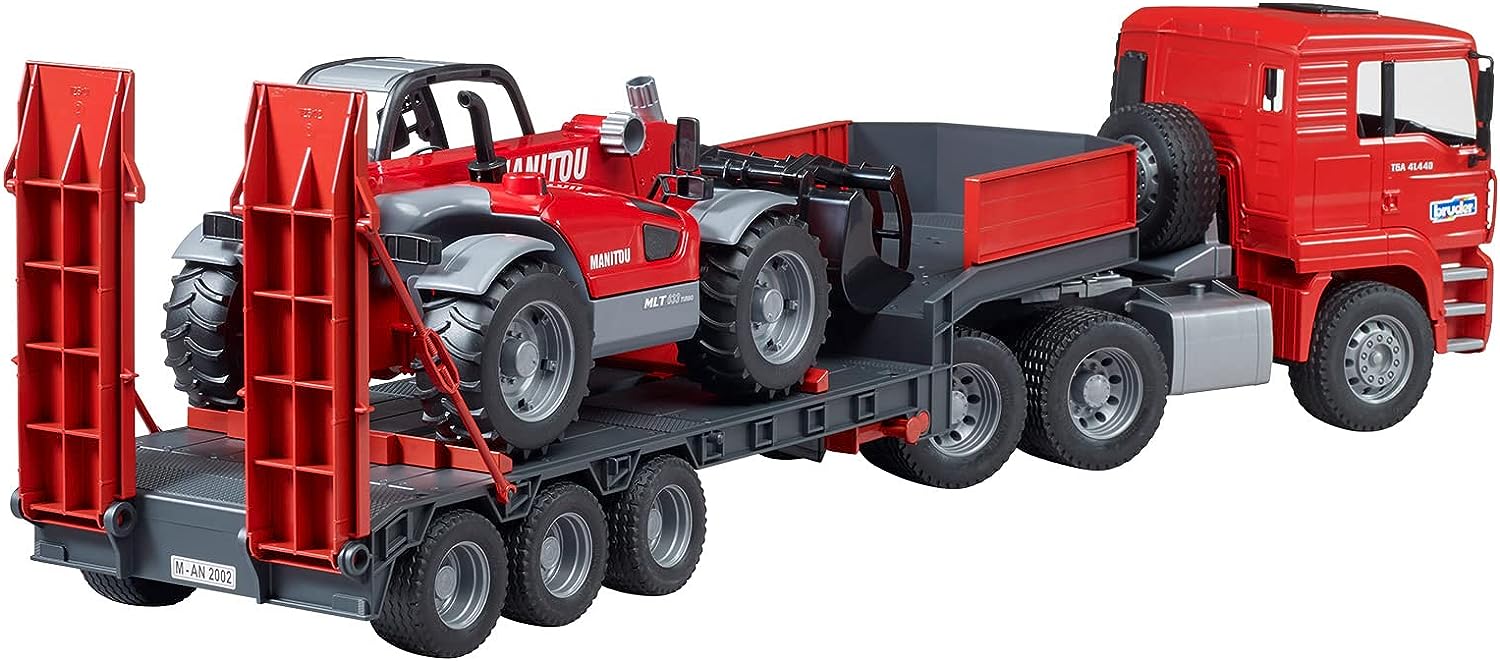 Bruder: 2774 - Man Tga Bilico Con Manitou Mlt 633
