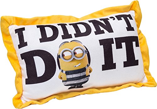 Minions 3: Joy Toy - I Didn`T Do It (Cuscino Rettangolare In Peluche 44X5X26 Cm)