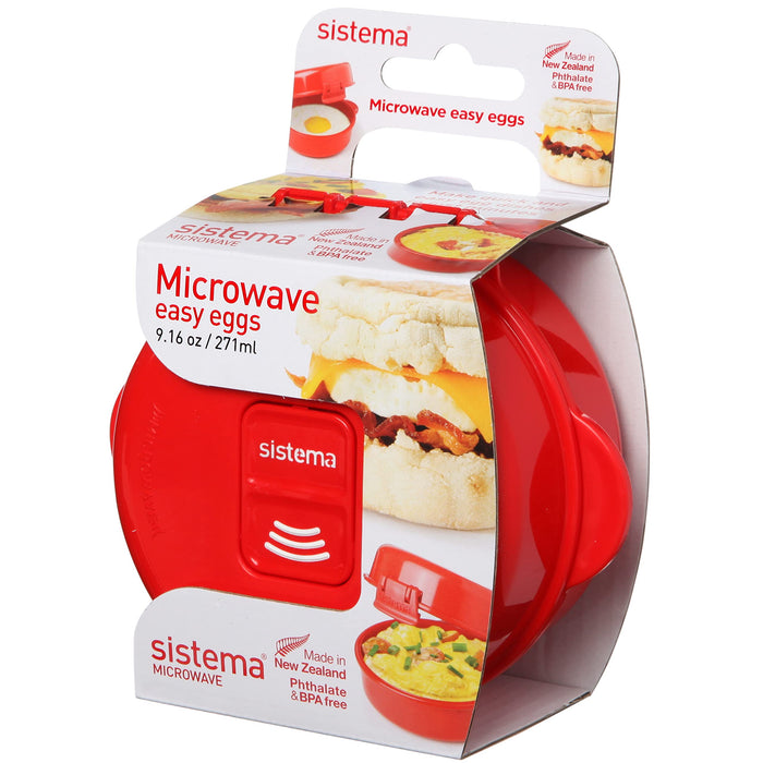 sistema® Mikrowellen-Eierkocher Easy Eggs 6,7 cm