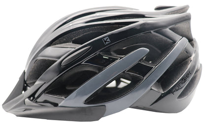 Funkier F-365 Leisure Inmold Helmet in Black/Black - Medium (54-58cm)