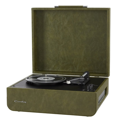 Crosley Mercury - Green Croc - Golden Hardware + Np15 + Bluetooth