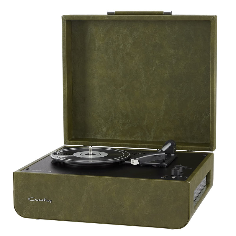 Crosley Mercury - Green Croc - Golden Hardware + Np15 + Bluetooth