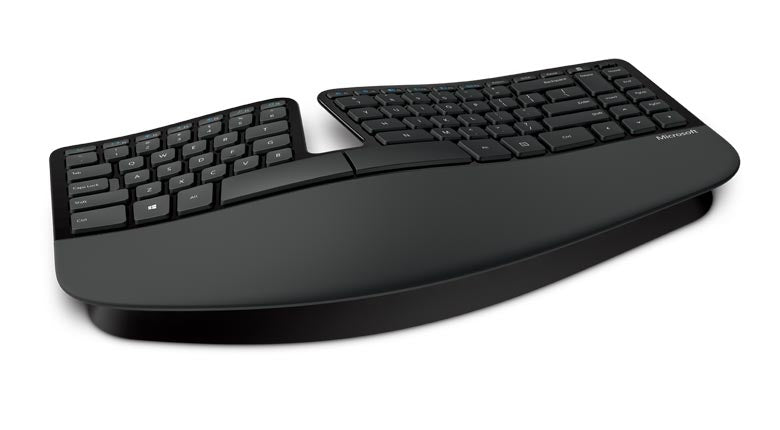 Microsoft Sculpt Ergonomic for Business keyboard RF Wireless QWERTZ German Black