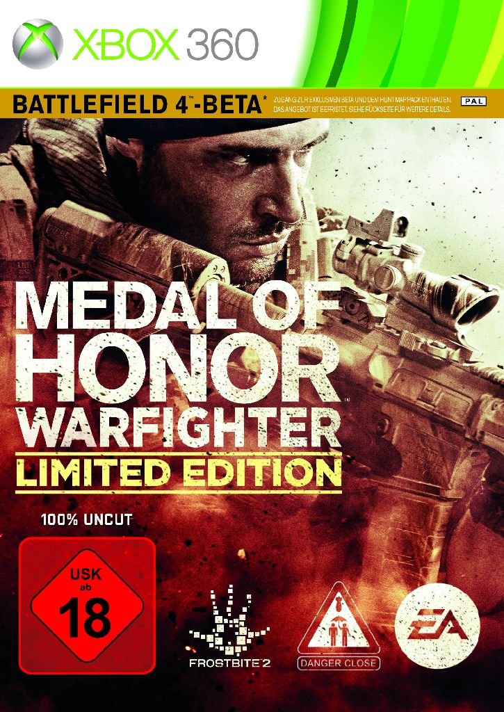 Medal of Honor: Warfighter - Limited Edition (inkl. Zugang zur Battlefield 4-Beta) Xbox 360 Limited Edition