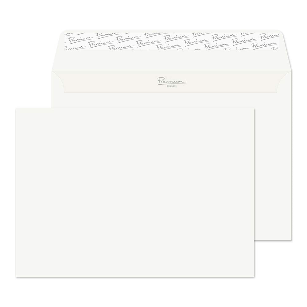 Blake Envelopes - Blake Premium Business Wallet Envelope C5 Peel and Seal Plain 120gsm High White Wove (Pack 50) - 35455