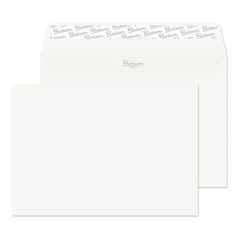 Blake Envelopes - Blake Premium Business Wallet Envelope C5 Peel and Seal Plain 120gsm High White Wove (Pack 50) - 35455