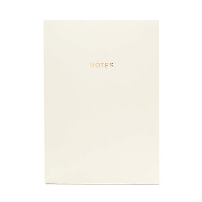 Colourblock A5 Notebook Paper White