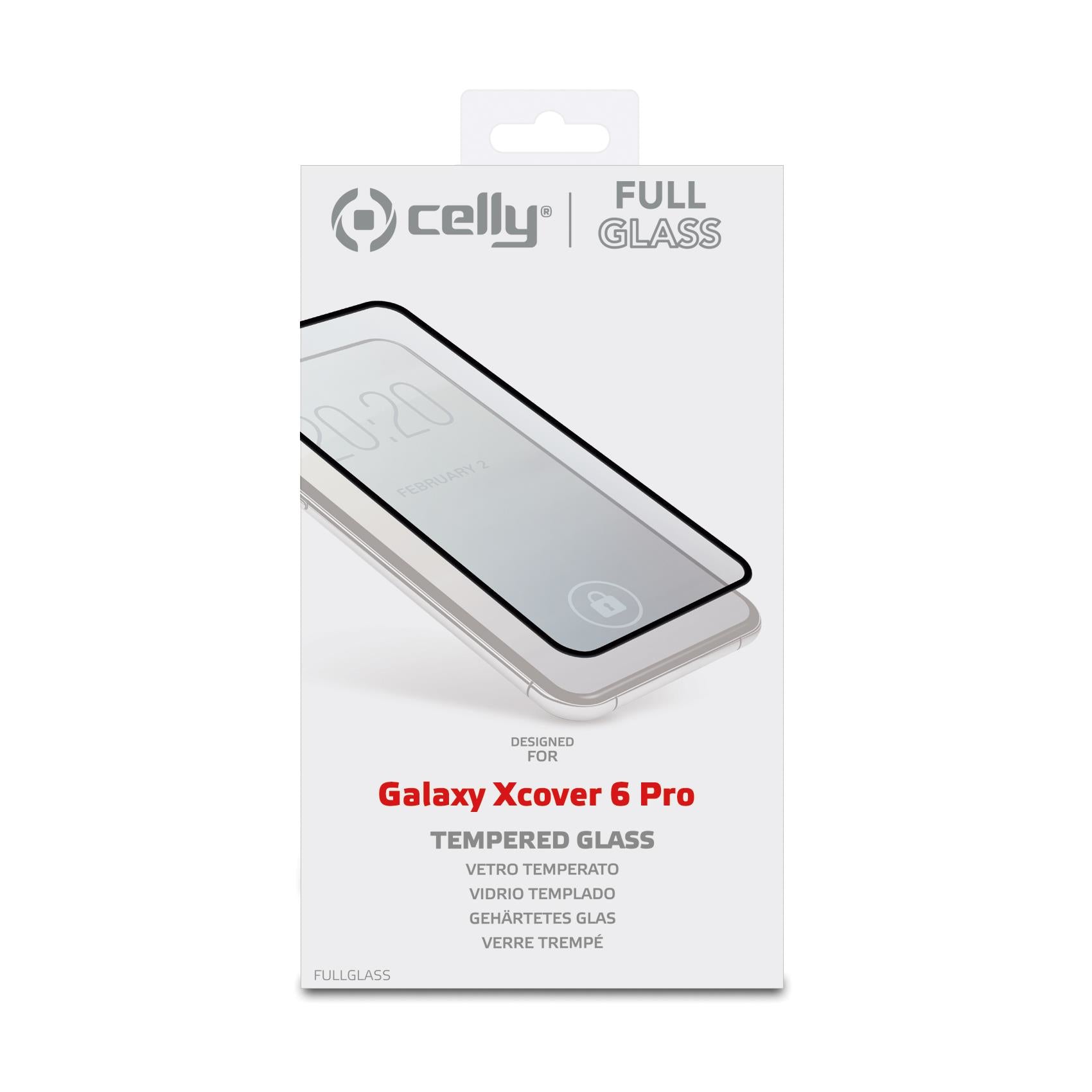 Full Glass Galaxy Xcover 6 Pro Bk
