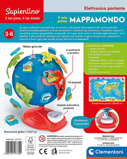 Clementoni: Sapientino Made In Italy Globo Prescolare
