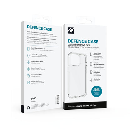 Ifrogz Defence - Back Cover For Mobile Phone - Clear - For Apple Iphone 13 Pro