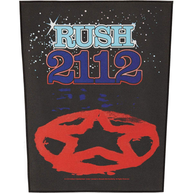 RUSH    2112    Backpatch One Size Black