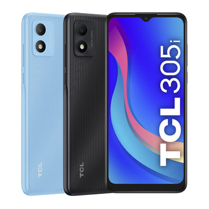 Smartphone Tcl 305I 6,5`` Quad Core 2 Gb Ram 64 Gb Black Blue 64 Gb 2 Gb 2 Gb Ram 6,5``