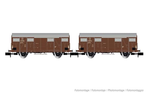 Fs, 2-Unit Pack Gs Wagons, Brown Livery, Ep. Iii