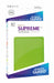 Ultimate Guard Supreme Japanese UX Card Sleeves (60 Piece), Matte Light Green